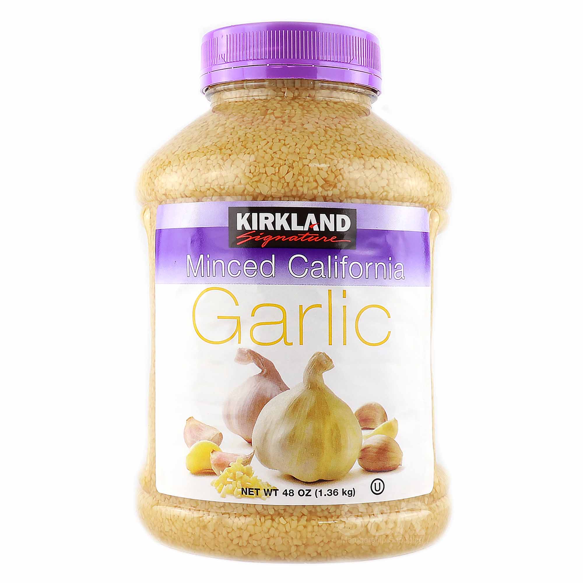 Kirkland Signature Minced California Garlic 1.36kg